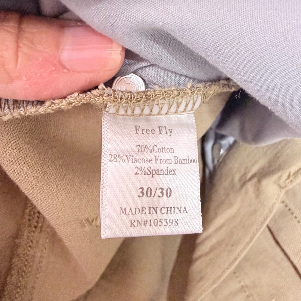 FREE FLY Pants 30 x 30 Canvas Stretch 5 Pocket Lightweight Performance Outdoor - Picture 10 of 12